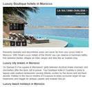 Small Luxury Hotels of the World - Luxury Boutique hotels in Morocco