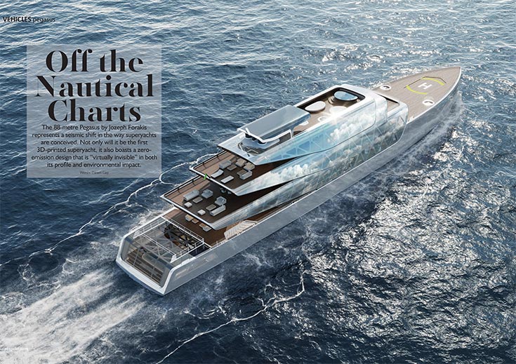 Bespoke Magazine - Pegasus superyacht