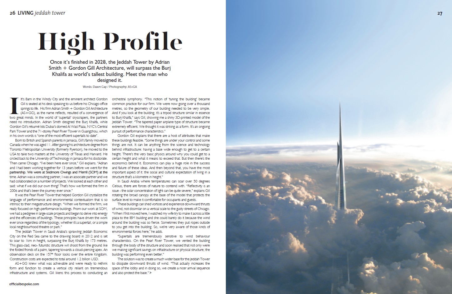 Living Magazine - High Profile by Dawn Jelley